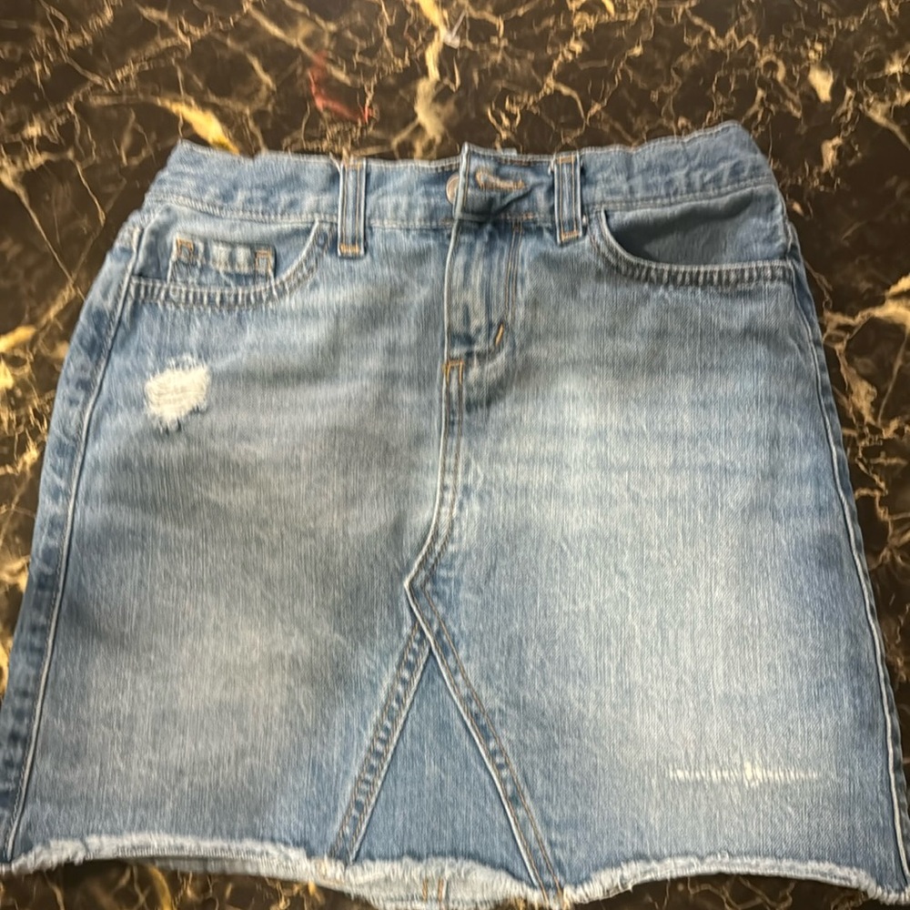 Children place jeans skirt, size 10